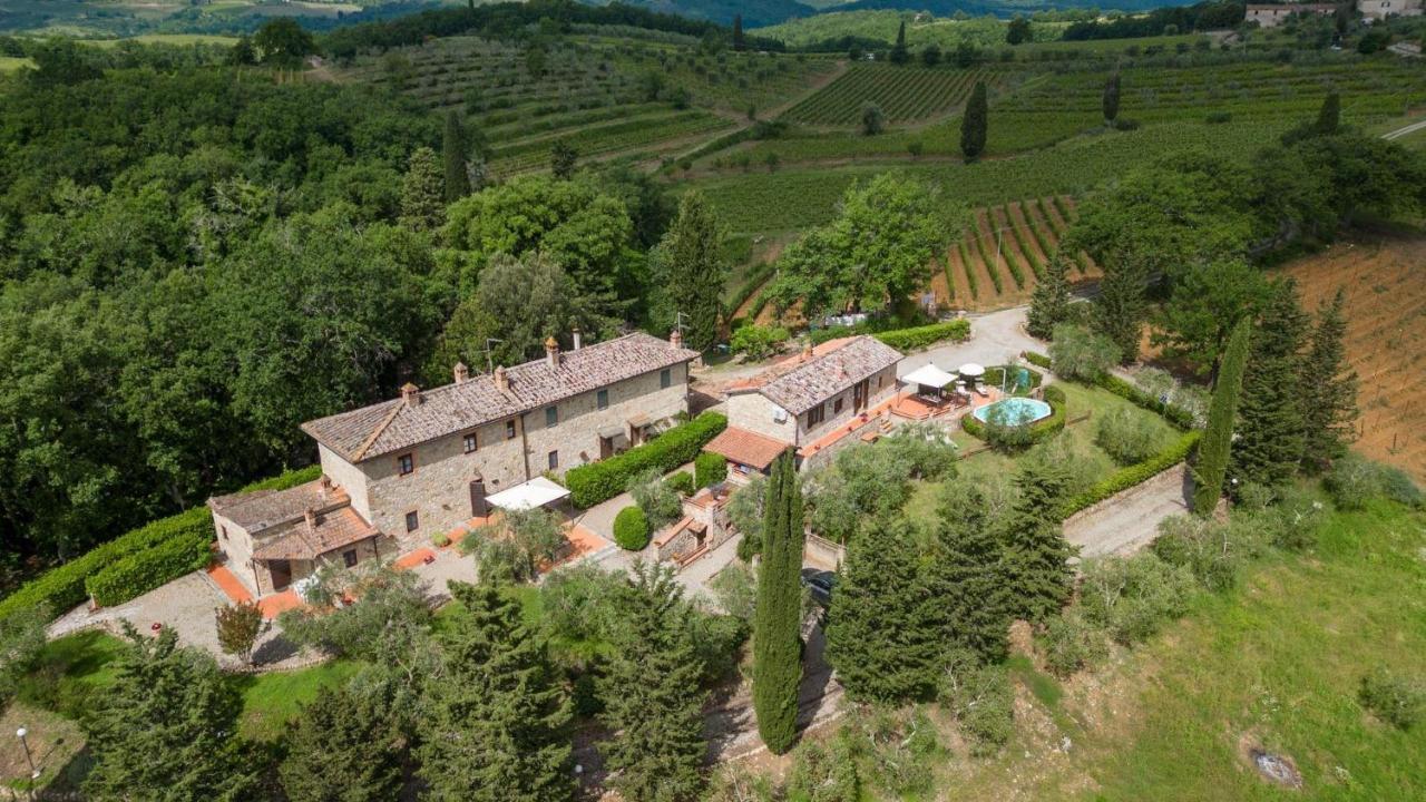 Sangiovese All'Aia Vila Gaiole in Chianti Exterior foto